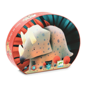 PUZZLE SILUETA TEO EL DINOSAURIO