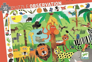 PUZZLE OBSERVACION 35 P. LA JUNGLA