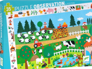 PUZZLE OBSERVACION LA GRANJA