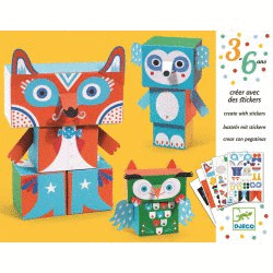 TOTEM CUBOS ANIMALES CURIOSOS
