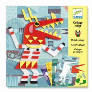 COLLAGE EN RELIEVE GALERIA DE MONSTRUOS