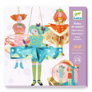DJECO PAPEL CREATIVO VESTIDOS