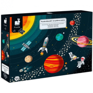 PUZZLE EDUCATIVO: EL SISTEMA SOLAR - 100 PIEZAS