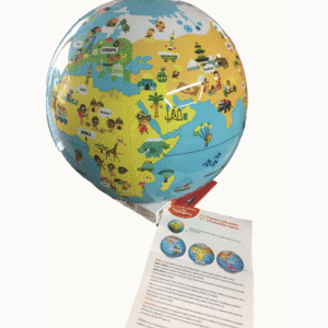 GLOBO HINCHABLE PEQUEÑOS VIAJEROS 30 CM