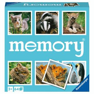 MEMORY BEBES ANIMALES