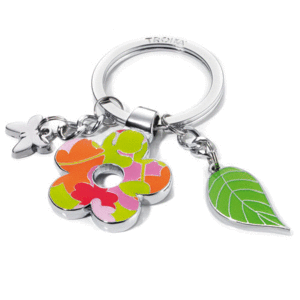 LLAVERO TROIKA HOJA FLOR