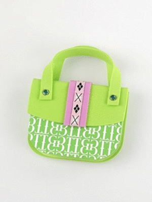 HANDBAG NOTES VERDE