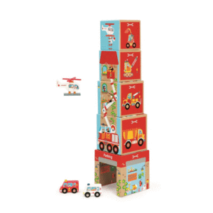 STACKING TOWER ON THE ROAD SCRATCH