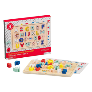PUZZLE ENCAJABLE ABC MULTILENGUAS