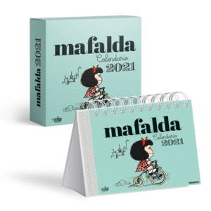 2021 MAFALDA CALENDARIO CAJA TURQUESA