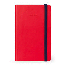 CUADERNO A5 TAPA DURA ROJA