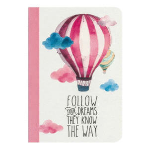 NOTEBOOK SMALL FOLLOW YOUR DREAMS