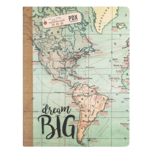 NOTEBOOK LARGE MAP