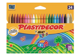 ESTUCHE 24 CERAS PLASTIDECOR