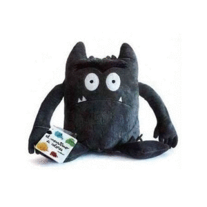 MONSTRUO DE COLORES PELUCHE NEGRO