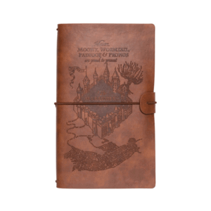 LIBRETA DE VIAJE MAPA DEL MERODEADOR DE HARRY POTTER