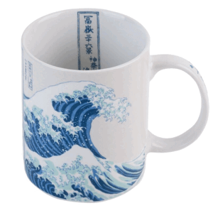 TAZA LA GRAN OLA DE KANAGAWA HOKUSAI 350ML