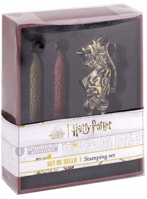 SET DE SELLO Y LACRE GRYFFINDOR HARRY POTTER