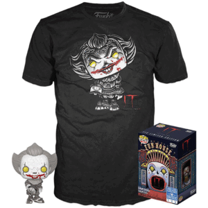 SET FIGURA POP & TEE IT 2 PENNYWISE EXCLUSIVE M