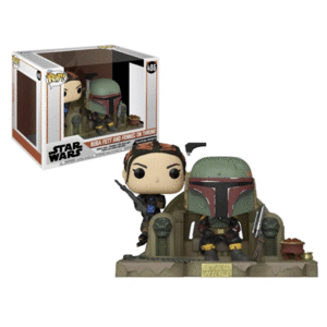 FIGURA FUNKO POP! STAR WARS THE MANDALORIAN BOBA FETT & FENNEC SHAND (486)