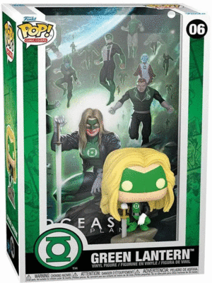 FIGURA POP COMIC COVERS LINTERNA VERDE