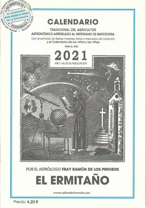 CALENDARIO EL ERMITAÑO 2021