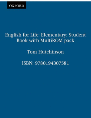 ENGLISH FOR LIFE ELEMENTARY: STUDENT'S BOOK WITH MULTI-ROM PACK