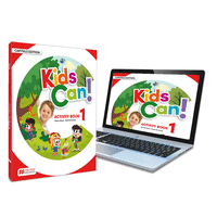KIDS CAN! 1 ACTIVITY BOOK CAPITAL LETTERS:CUADERNO ACTIVIDADES VERSIÓN MAYÚSCULA