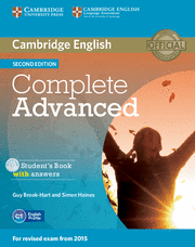 COMPLETE ADVANCED STUDENT'S BOOK PACK (STUDENT'S BOOK WITH ANSWERS WITH CD-ROM A