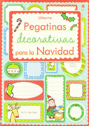 NAVIDAD PEGATINAS DECORATIVAS