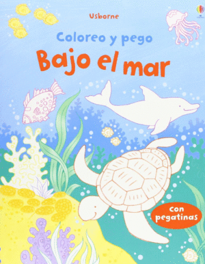 BAJO EL MAR COLOREO Y PEGO