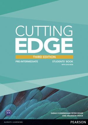 CUTTING EDGE 3RD EDITION PRE-INTERMEDIATE STUDENTS' BOOK AND DVD PACK