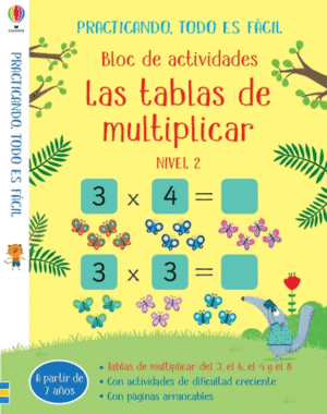 LAS TABLAS DE MULTIPLICAR 2