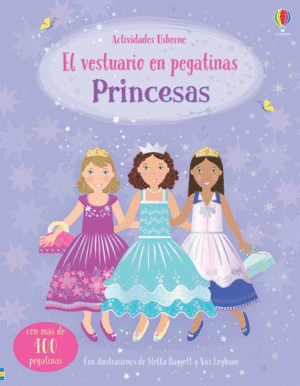 PRINCESAS LIBRO PEGATINAS