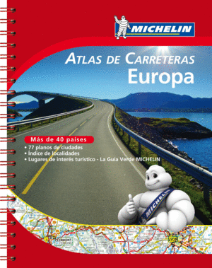 ATLAS DE EUROPA DE CARRETERAS Y TURÍSTICO