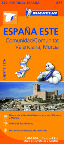 COM VALENCIANA MURCIA MAPA REGIONAL 577