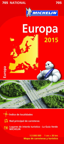 EUROPA MAPA NACIONAL 705 2015