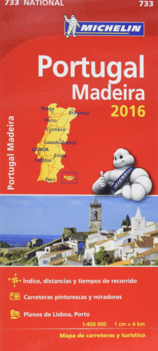 MAPA 733 PORTUGAL MADEIRA NATIONAL 2016