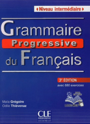 GRAMMAIRE PROGRESSIVE INT ALUM+CD 3ª