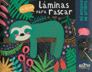LÁMINAS PARA RASCAR, LA SELVA