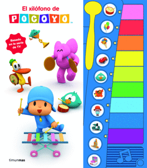 POCOYO LIBROJUEGO XILOFONO