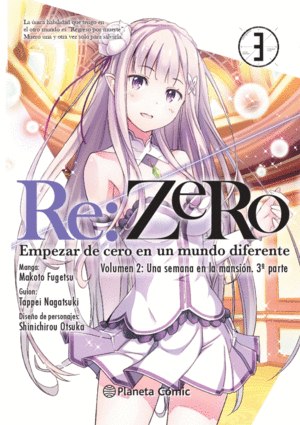 RE:ZERO CHAPTER 2 (MANGA) Nº 03