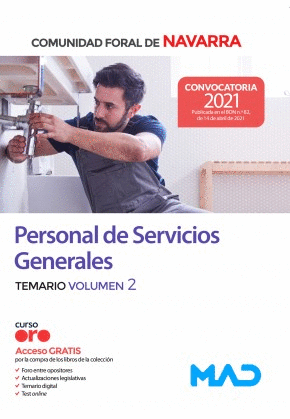 PERSONAL DE SERVICIOS GENERALES - TEMARIO 2