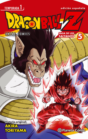 DRAGON BALL Z ANIME SERIES SAIYAN Nº 05