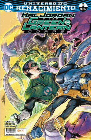 GREEN LANTERN NÚM. 58/ 3 (RENACIMIENTO)