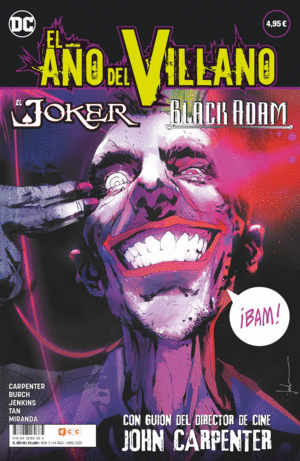 EL AÑO DEL VILLANO 03: JOKER ; BLACK ADAM