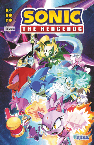 SONIC: THE HEDHEGOG NÚM. 10