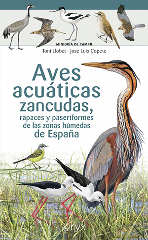 AVES ACUATICAS ZANCUDAS, RAPACES Y PASERIFORMES DE LAS ZONAS HUMEDAS DE ESPAÑA