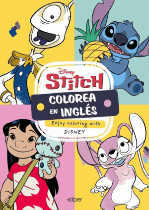 COLOREA EN INGLES CON LILO Y STITCH
