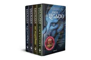 CICLO EL LEGADO (EDICIÓN ESTUCHE CON: ERAGON  ELDEST  BRISINGR  LEGADO)